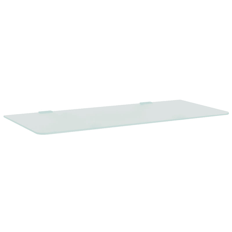 Wall-mounted Urinal Privacy Screen 90x40 cm Tempered Glass