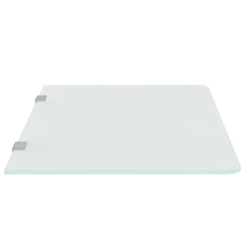 Wall-mounted Urinal Privacy Screen 90x40 cm Tempered Glass