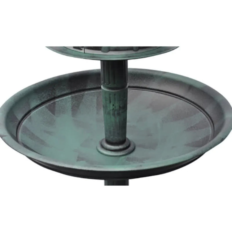 Bird Bath/ Feeder with Solar Light