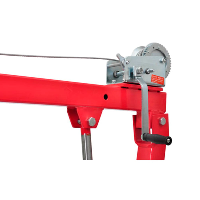 vidaXL Truck Pick-up Crane with Cable & Winch