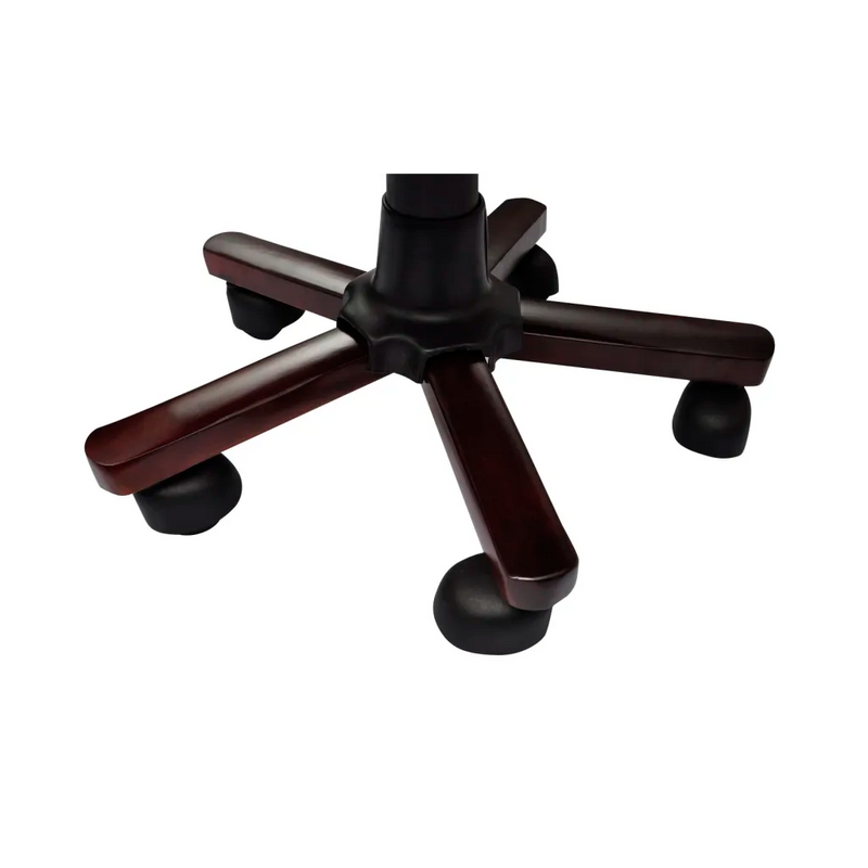 Swivel Office Chair Brown