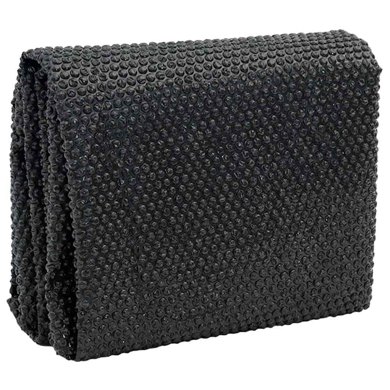 Floating Rectangular PE Solar Pool Film 10 x 5 m Black