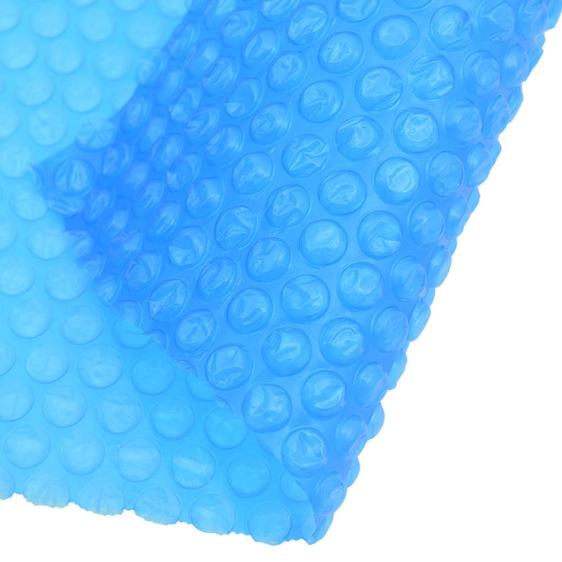 vidaXL Floating Round PE Solar Pool Film 381 cm Blue