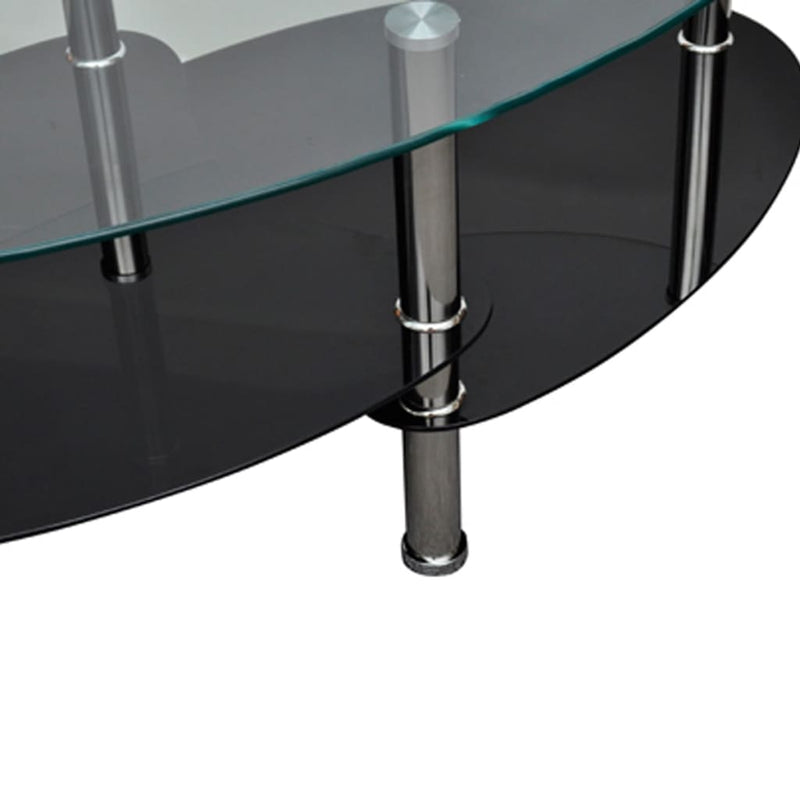 vidaXL Coffee Table with Exclusive Design Black