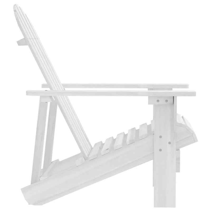 Garden Chair Wood White
