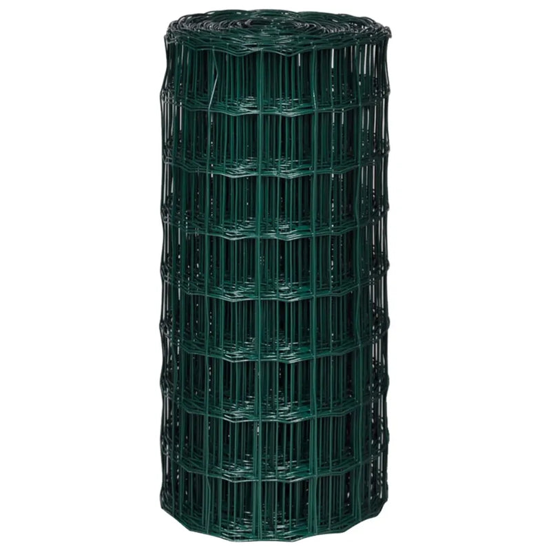 Euro Fence Steel 25x0.8 m Green