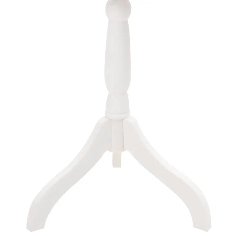 Ladies Bust Display Mannequin Cotton White With Rose