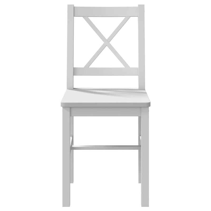 vidaXL 5 Piece Dining Set White