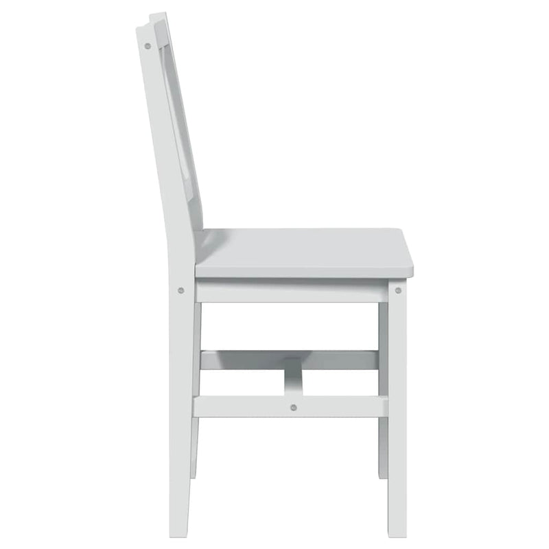 vidaXL 5 Piece Dining Set White
