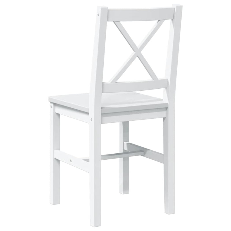 vidaXL 5 Piece Dining Set White