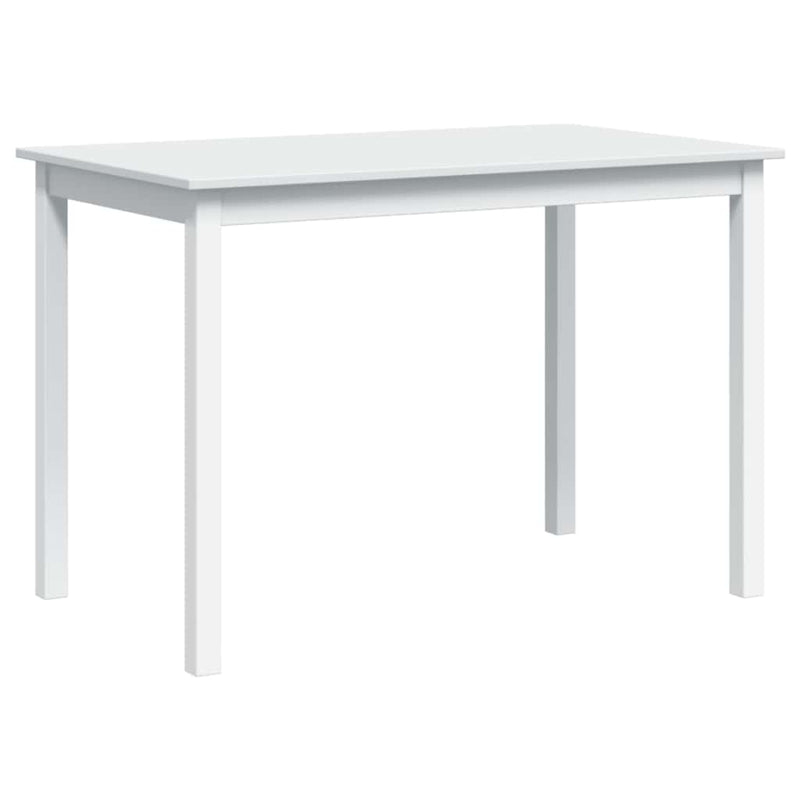 vidaXL 5 Piece Dining Set White