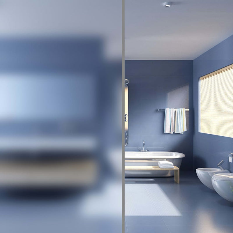 vidaXL Window Film Frosted Grey 0,9x10 m PVC