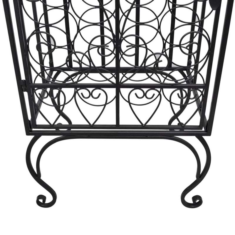 vidaXL Wine Rack for 28 Bottles Metal