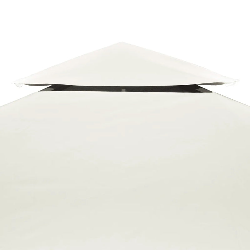 Water-proof Gazebo Cover Canopy 310 g / m��  Cream White 3 x 4 m