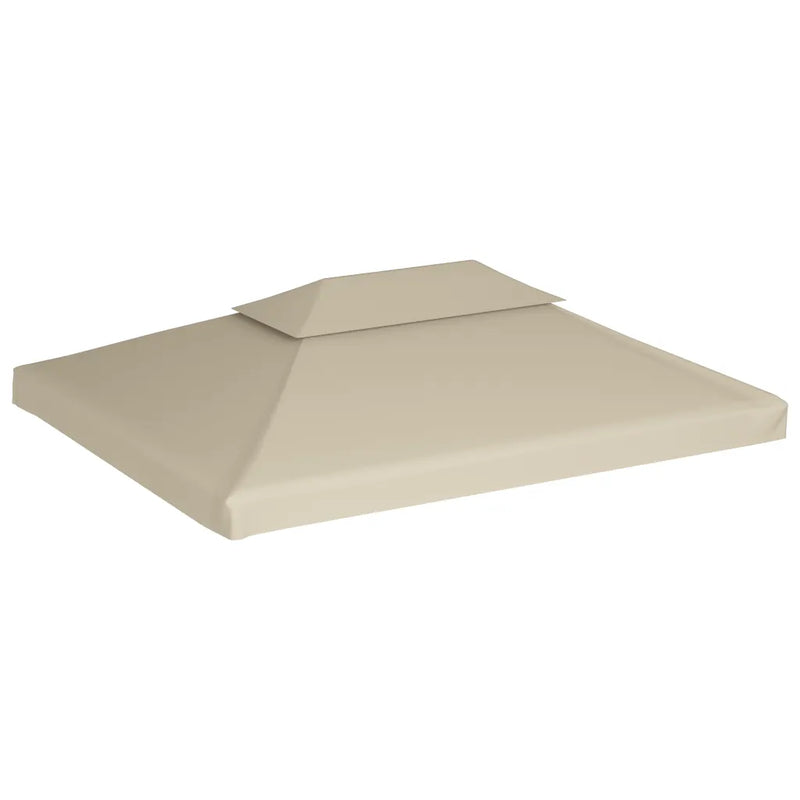Water-proof Gazebo Cover Canopy Replacement 310 g / m�� Beige 3 x 4 m