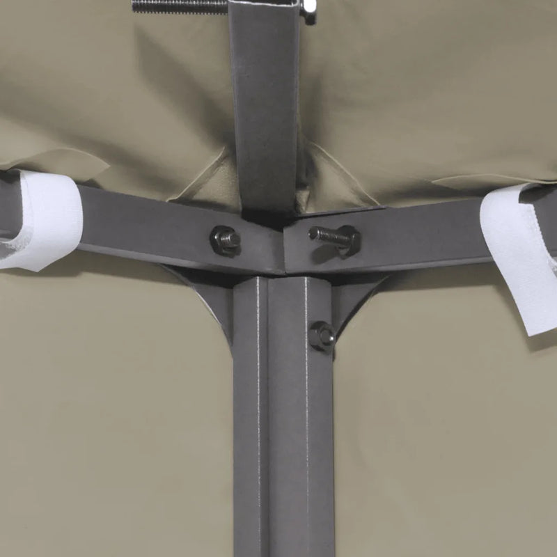 Water-proof Gazebo Cover Canopy Replacement 310 g / m�� Beige 3 x 4 m