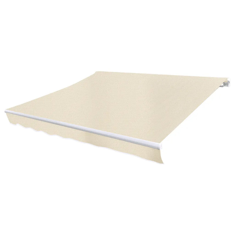 Awning Top Sunshade Canvas Cream 4 x 3 m (Frame Not Included)