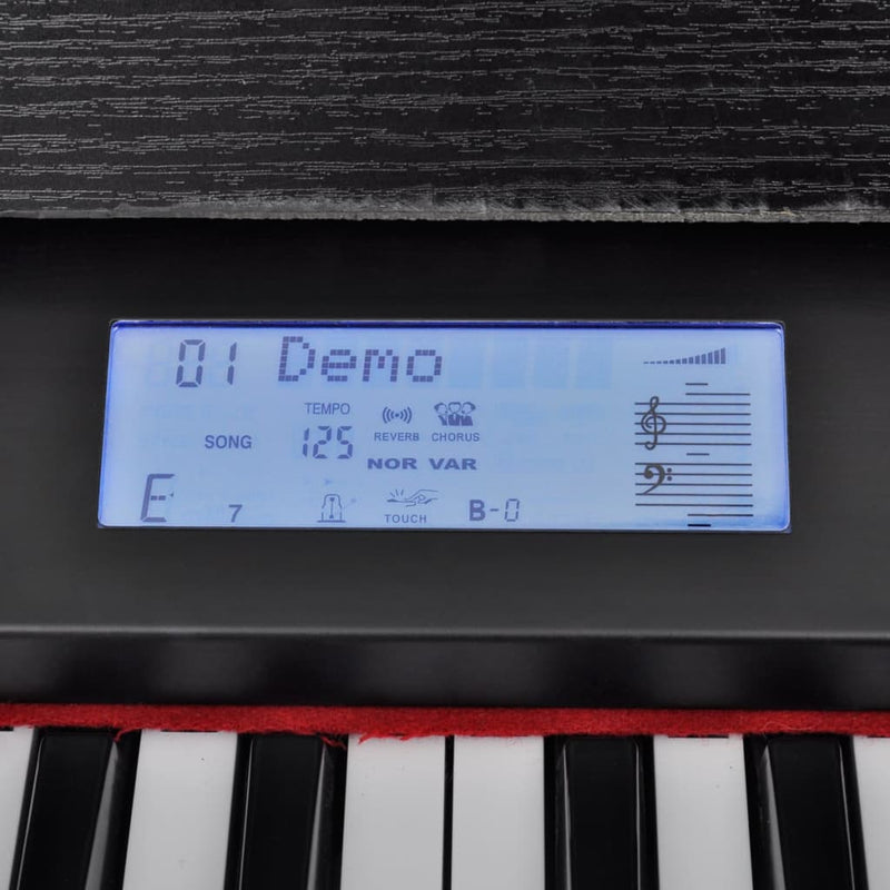 vidaXL Electronic Piano/Digital Piano with 88 keys & Music Stand