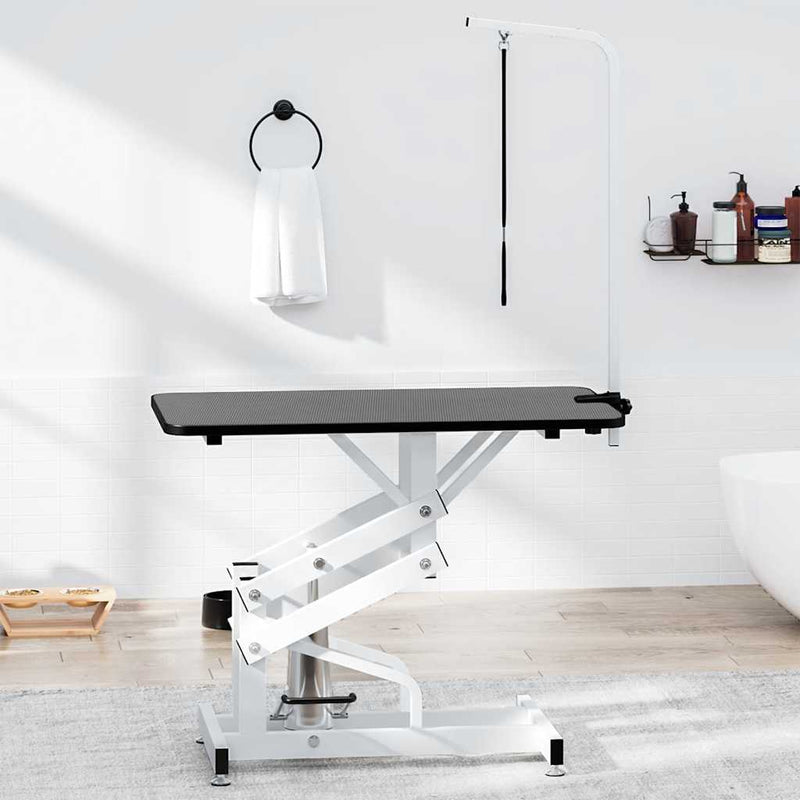 Hydraulic Bath Grooming Table for Dogs Cats Pets Adjustable