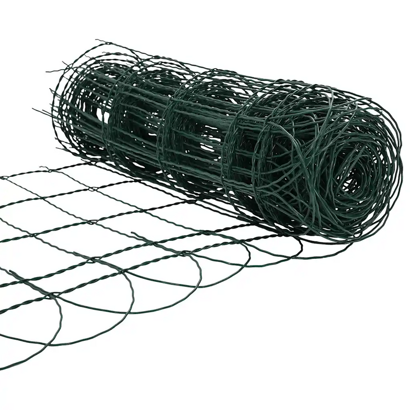Garden Border Fence Powder-coated Iron 25x0.65 m