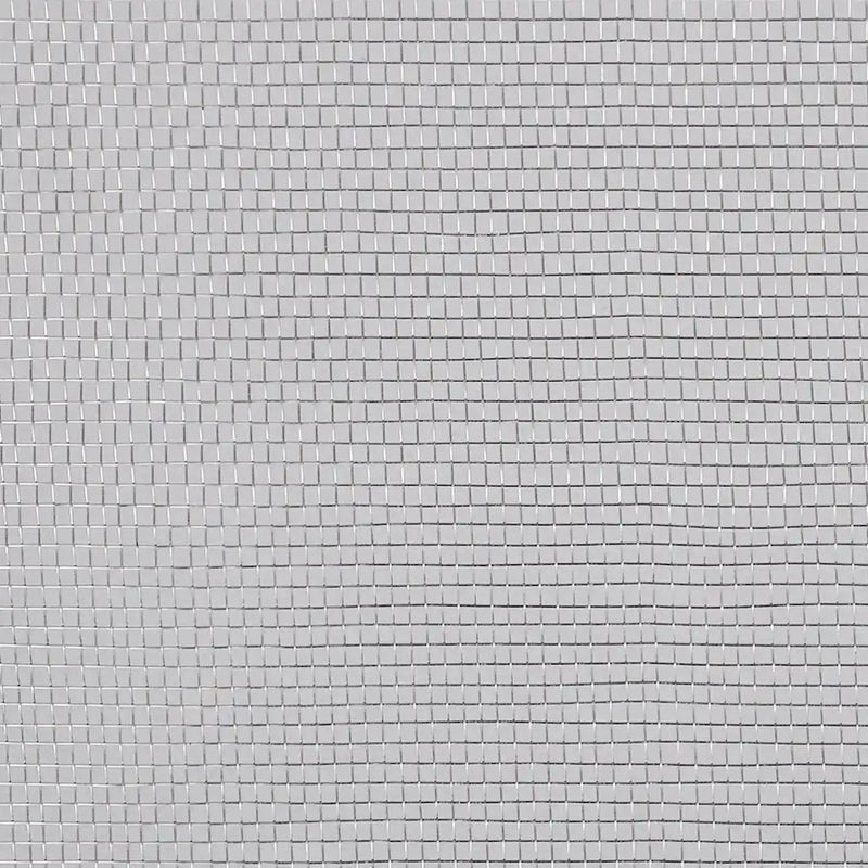 Mesh Screen Aluminium 100x500 cm Silver