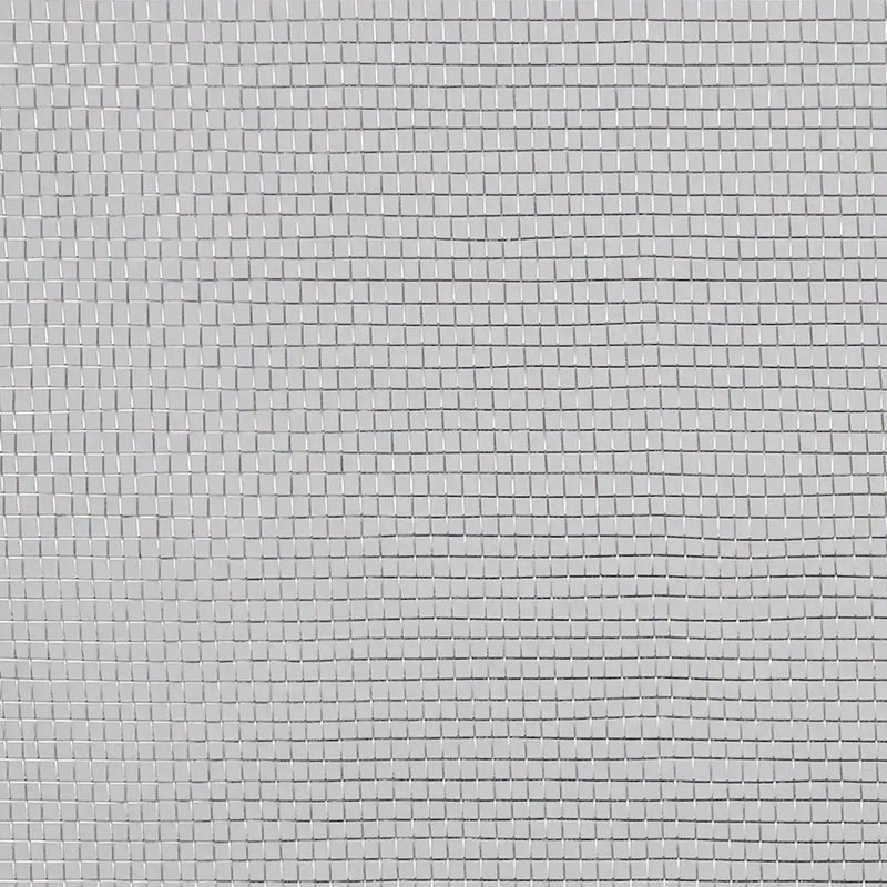 Mesh Screen Aluminium 100x1000 cm Silver