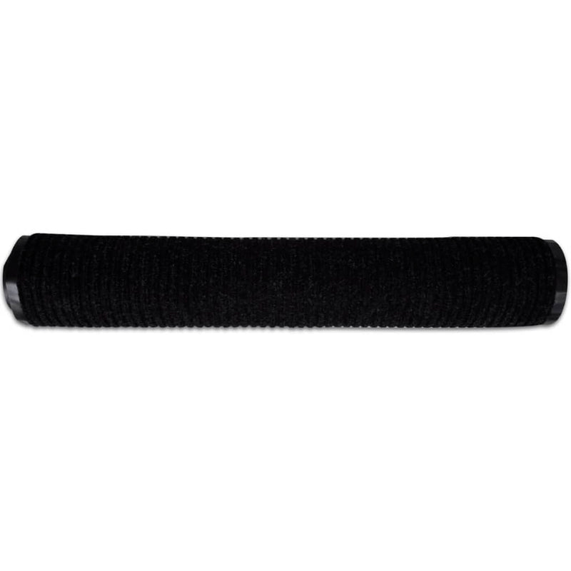 vidaXL Door Mat Black 120 x 180 cm PVC