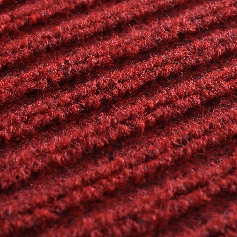 Door Mat Red 90 x 120 cm PVC