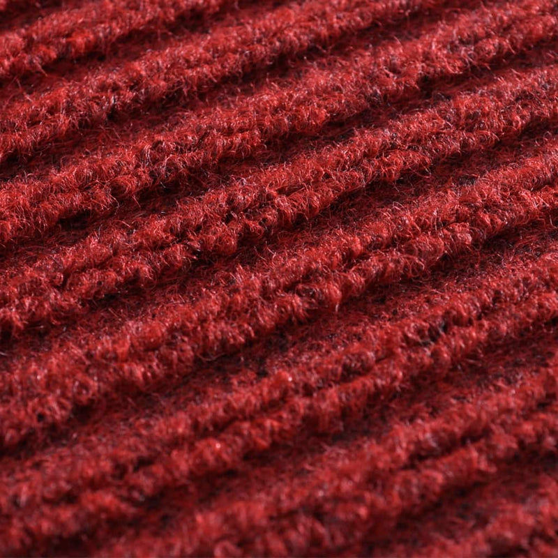Red PVC Door Mat 90 x 120 cm