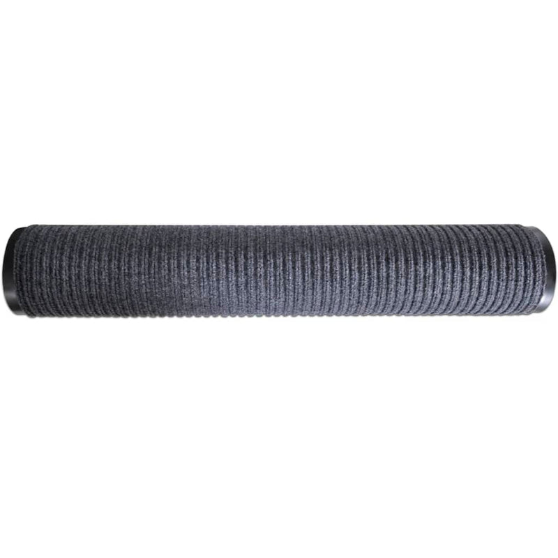 vidaXL Door Mat Grey 90 x 120 cm PVC