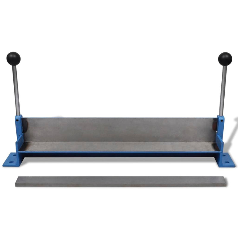 vidaXL Manually Operated Steel Plate Folding Machine 450 mm