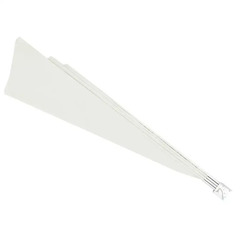 Collapsible Balcony Side Awning Cream 140x140 cm
