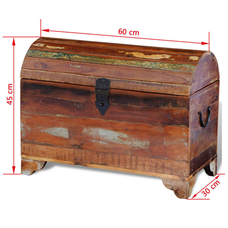 vidaXL Reclaimed Storage Chest Solid Wood