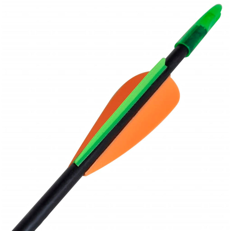vidaXL Standard Recurve Bow Arrows 30" 0.6 cm Fiberglass 12 pcs