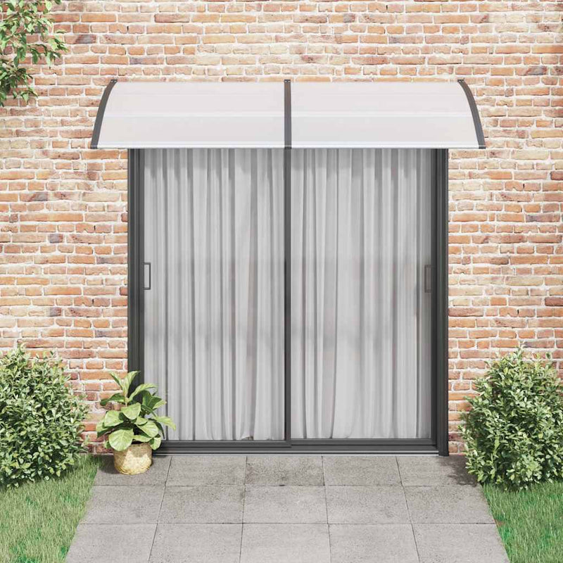 vidaXL Door Canopy 240 x 100 cm PC