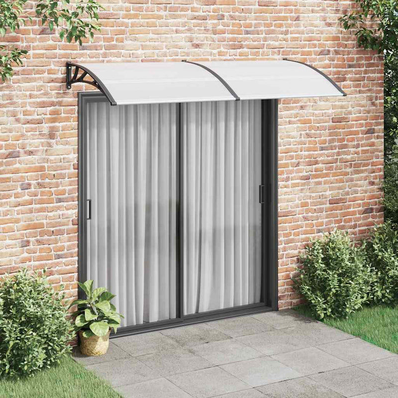 vidaXL Door Canopy 240 x 100 cm PC