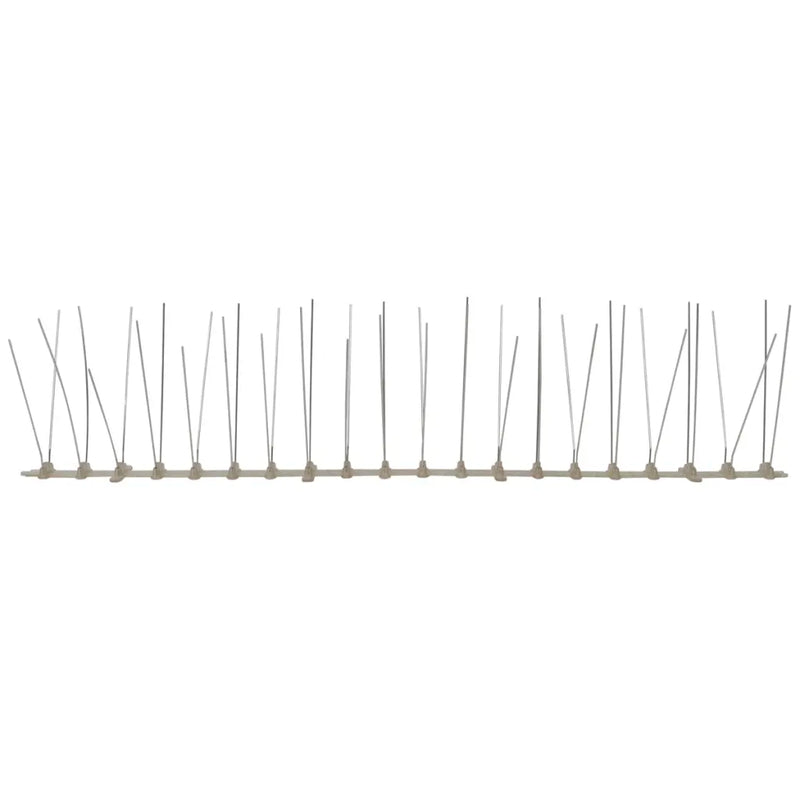 4-row Plastic Bird & Pigeon Spikes Set of 6 3 m