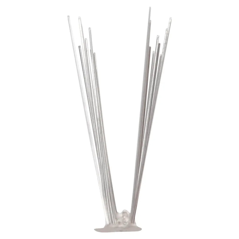 2-row Stainless Steel Bird & Pigeon Spikes Set of 6 3 m