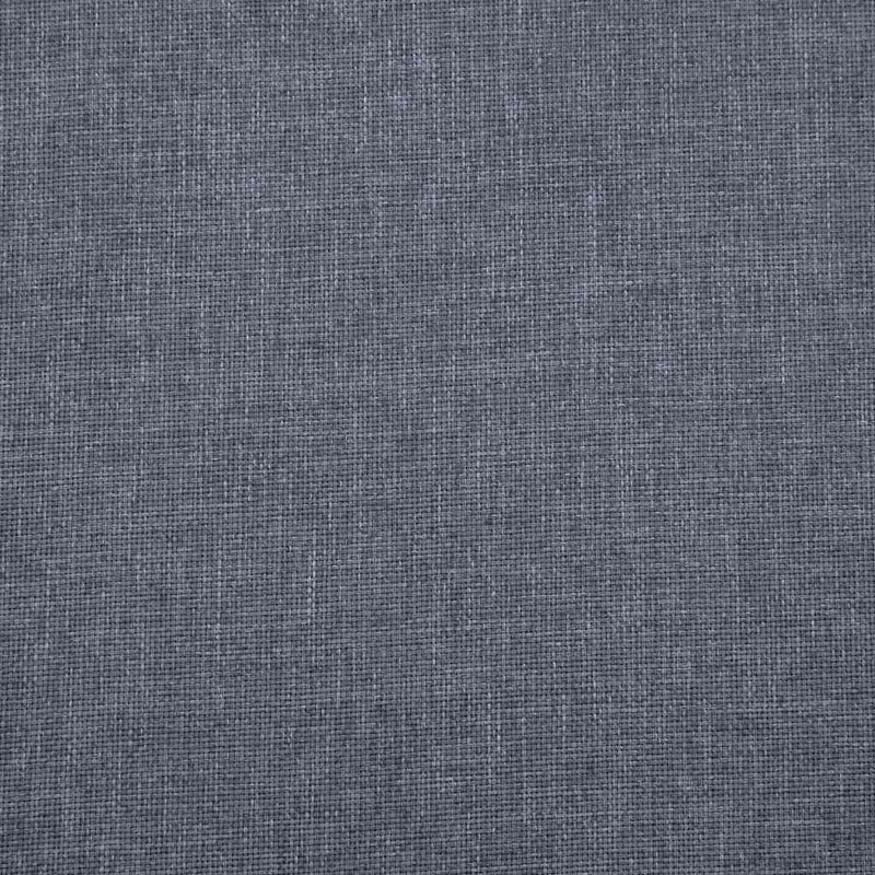 vidaXL Sofa 3-Seater Fabric Dark Grey