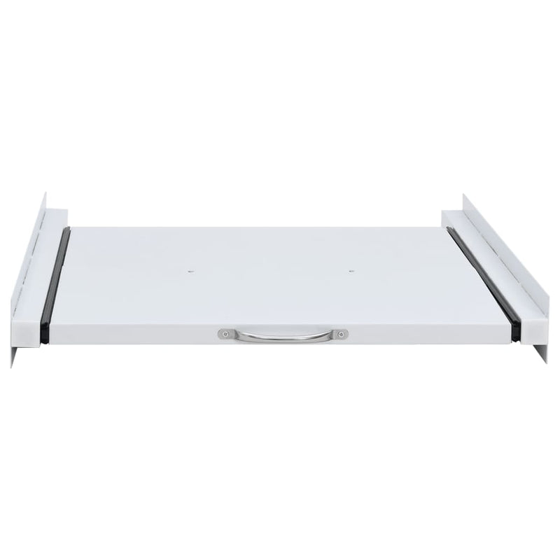 vidaXL Washing Machine Stacking Kit with Pull-Out Shelf