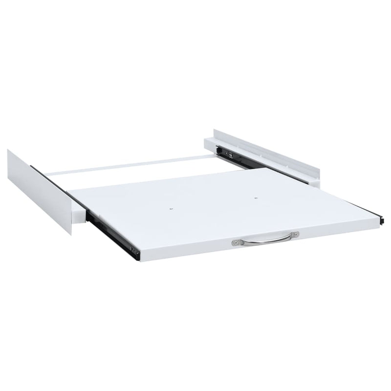vidaXL Washing Machine Stacking Kit with Pull-Out Shelf