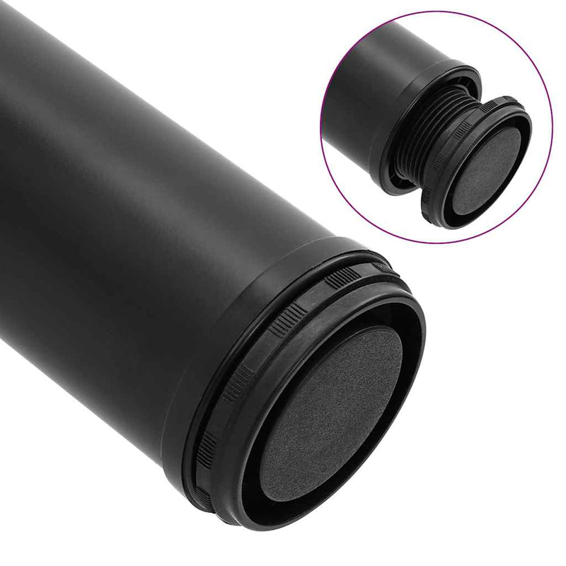 vidaXL Adjustable Table Legs 4 pcs Black 710 mm