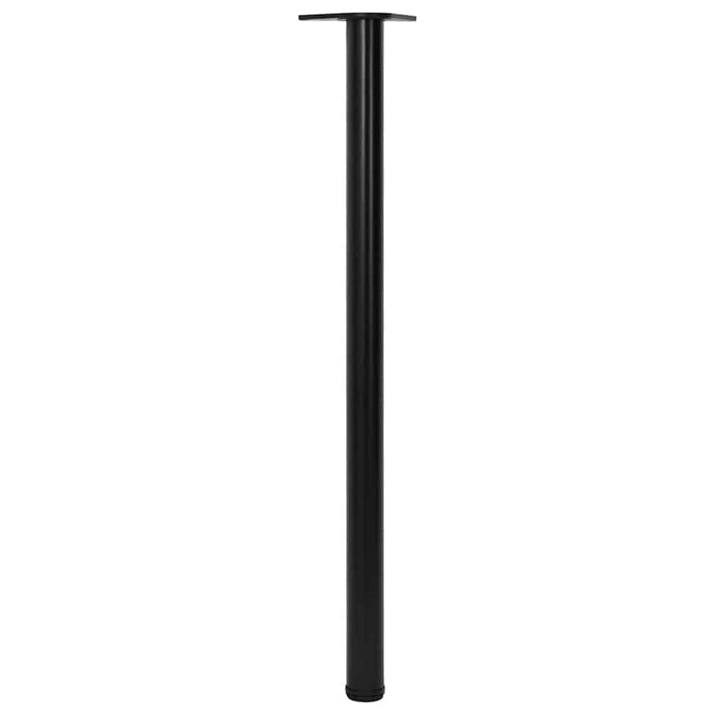 vidaXL Adjustable Table Legs 4 pcs Black 1100 mm