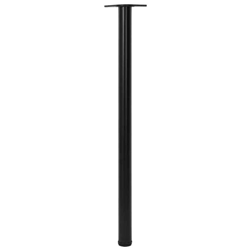 vidaXL Adjustable Table Legs 4 pcs Black 1100 mm