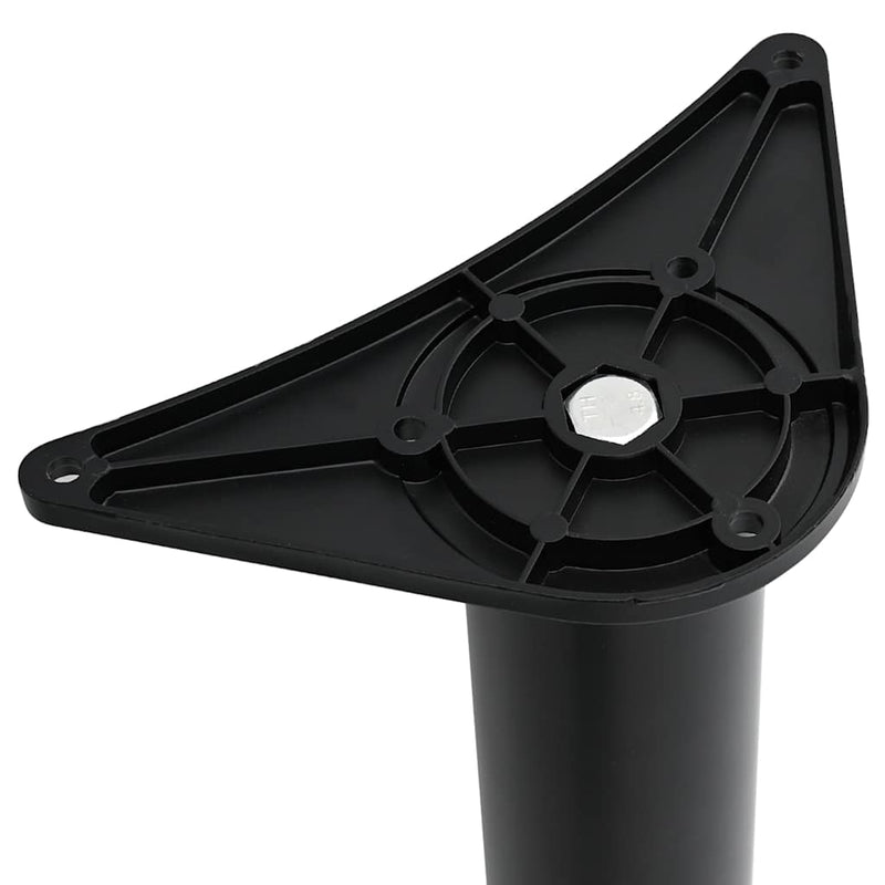 vidaXL Adjustable Table Legs 4 pcs Black 1100 mm