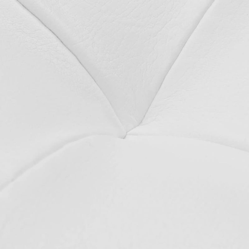 vidaXL Storage Ottoman Artificial Leather White