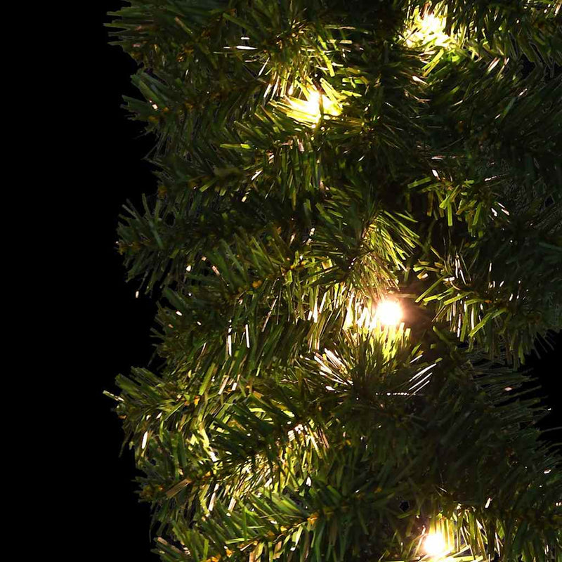 vidaXL Christmas Garland with LED Lights 10 m