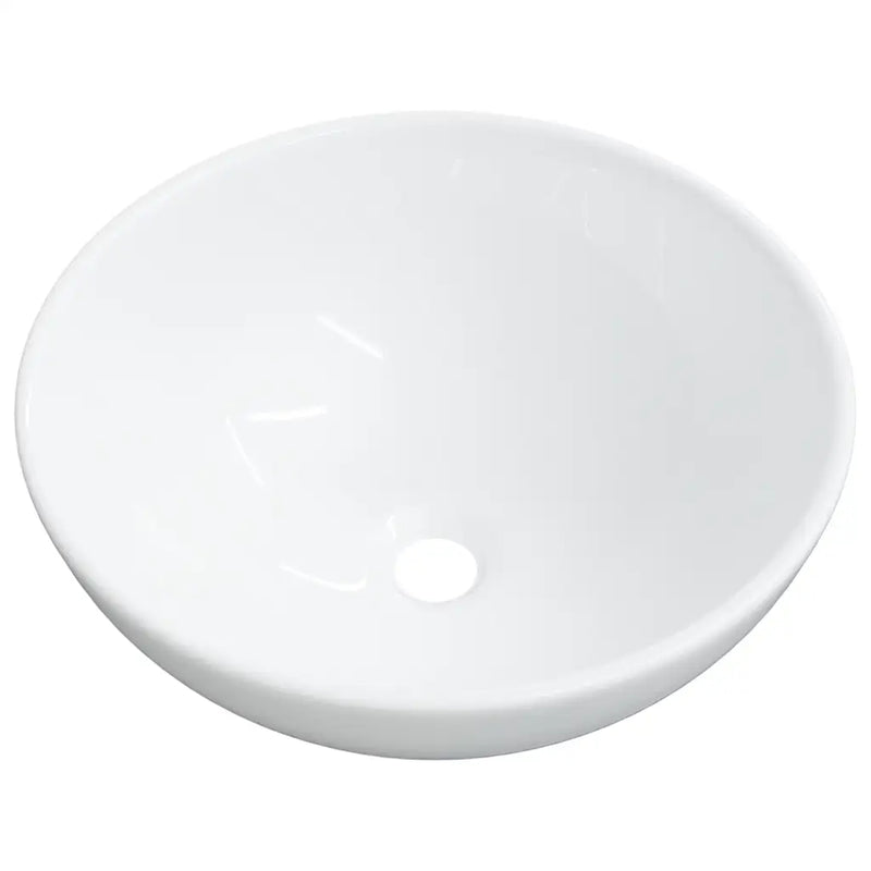 Wash Basin White 28x28x10 cm Ceramic
