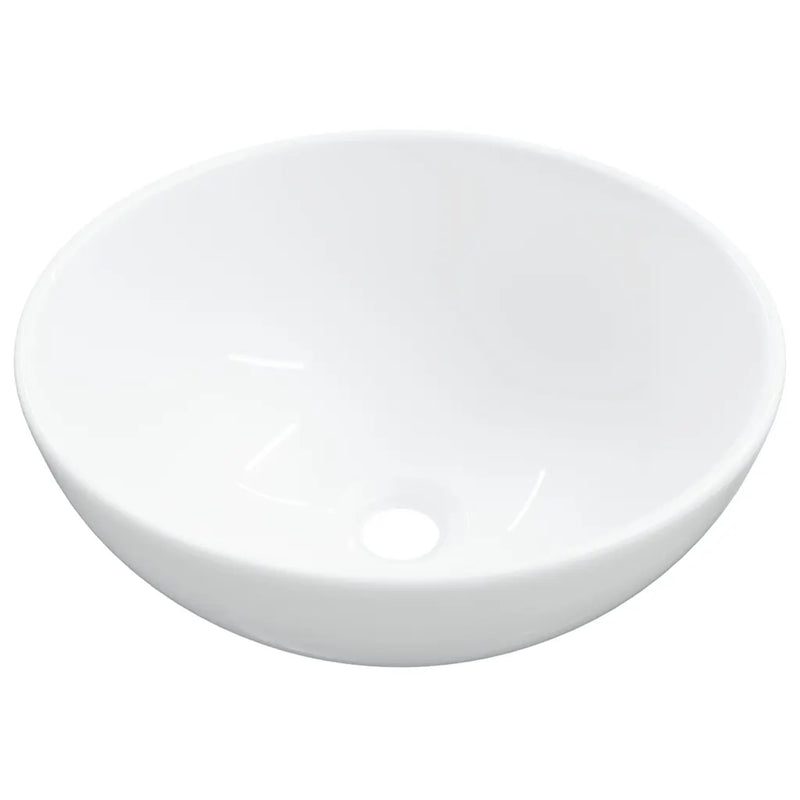 Wash Basin White 28x28x10 cm Ceramic
