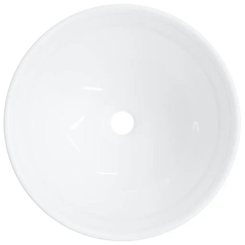 Wash Basin White 28x28x10 cm Ceramic